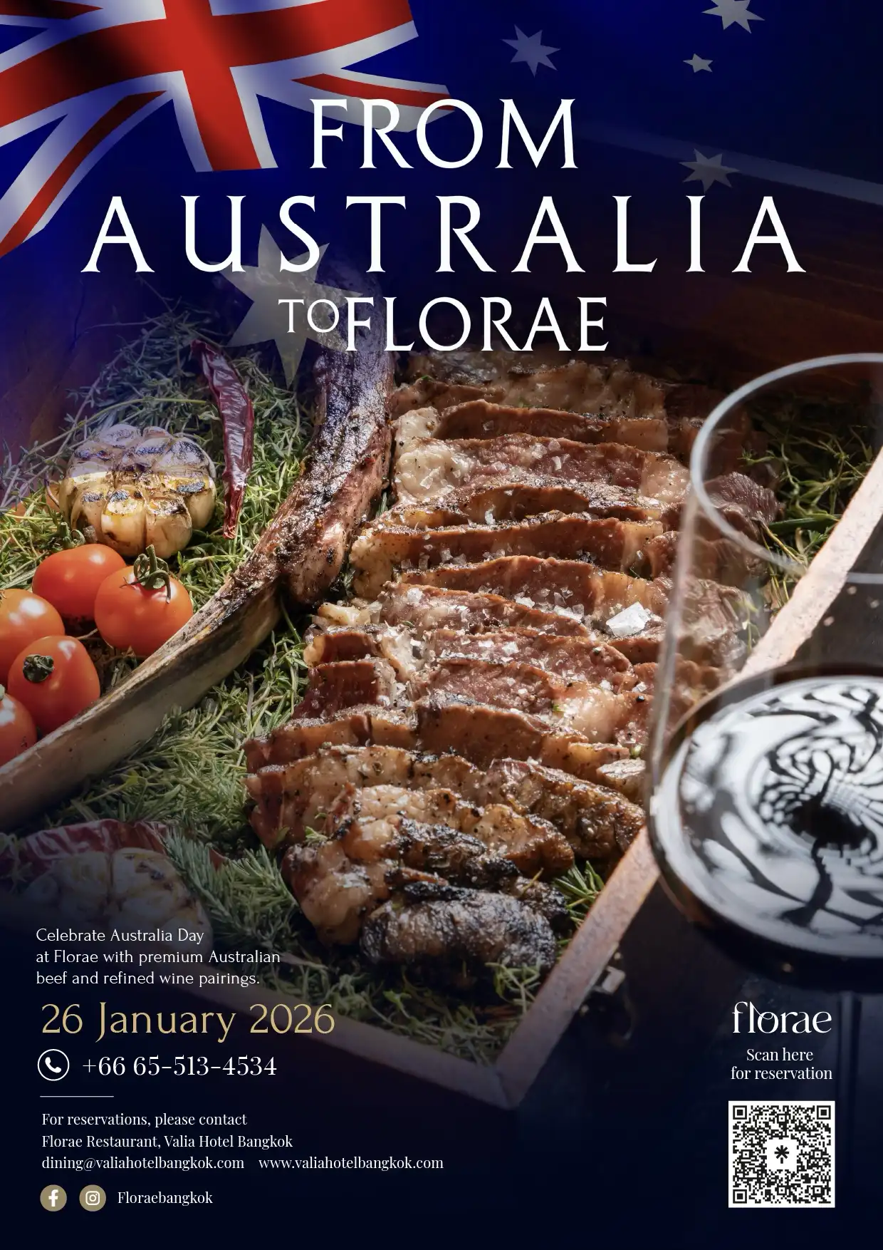 Australian’s Day Steak Menu
