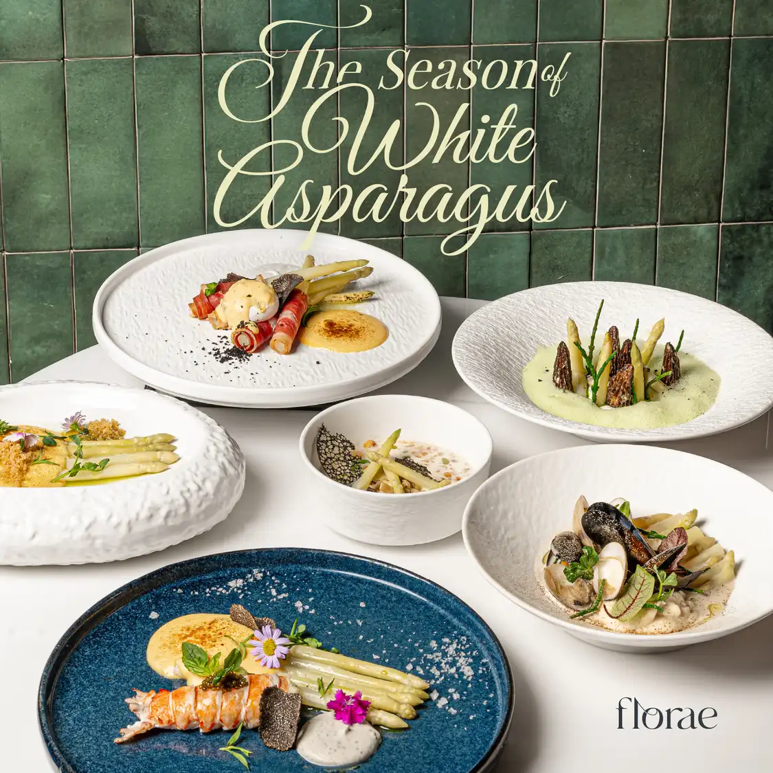 The Seasonal of White Asparagus