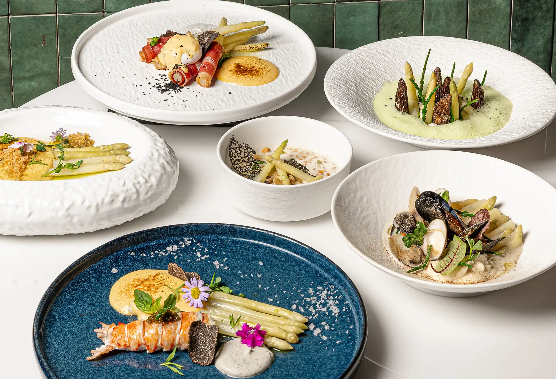 The Seasonal of White Asparagus